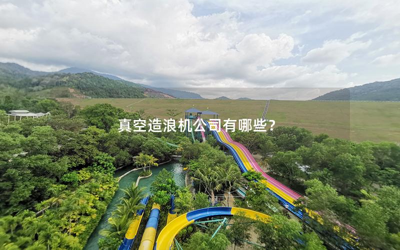 真空造浪機公司有哪些? 真空造浪機公司有哪些?